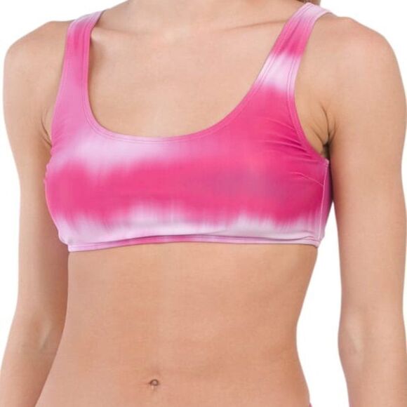 Mosmann Australia Women's Pink Tie Dye Top & Bottom 2 Piece Bikini Set X… - Picture 3 of 14